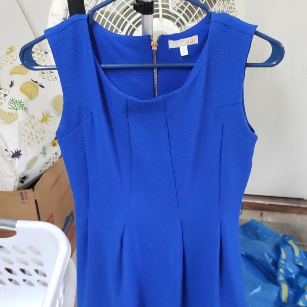 Blue dress